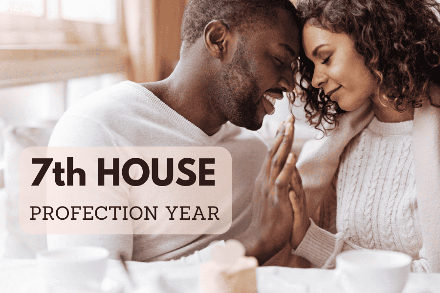 7th house profection year