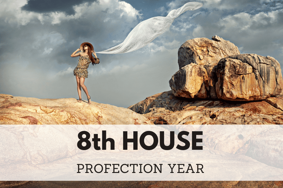 8th house profection year